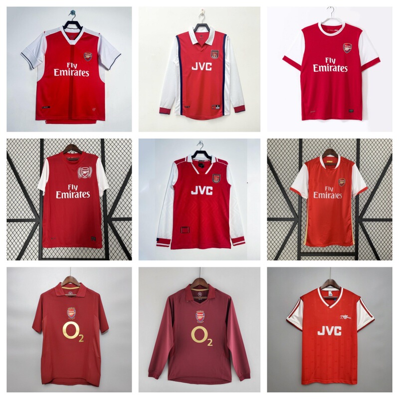 Wholesale Retro Full Range of Arsenal Jerseys 10 Bergkamp Classic Collection Jersey No. 14 Henry No. 11 Wholesale Retro Full Range of Arsenal Jerseys 10 Bergkamp Classic Collection Jersey No. 14 Henry No. 11