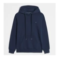 [pullover style] navy blue white label