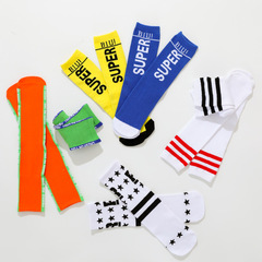Children's Street Dance Performance Socks for Boys and Girls Hip-Hop Jazz Performance Socks Cheerleading Basketball Sports Meeting Mid-Calf Socks