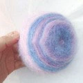 Радужный конфетный секционный крашеный махай Мао Мао, одиночный шарф, сумки и мешочки, милый черный ручной смешанный