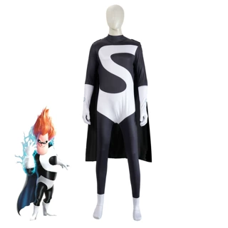 超人总动员超劲先生战斗套装立体压印弹力紧身游戏动漫演出服工厂