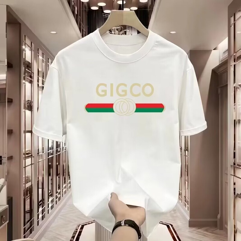 Outlet Selection: Premium Men's T-Shirt, Pure Cotton Short Sleeve, Summer, American Fashion Brand, Summer Outlet Selection: Premium Men's T-Shirt, Pure Cotton Short Sleeve, Summer, American Fashion Brand, Summer