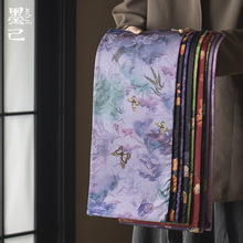 墨己布艺小号加厚茶席茶道配件家用茶桌防烫隔热垫子中式棱织桌旗