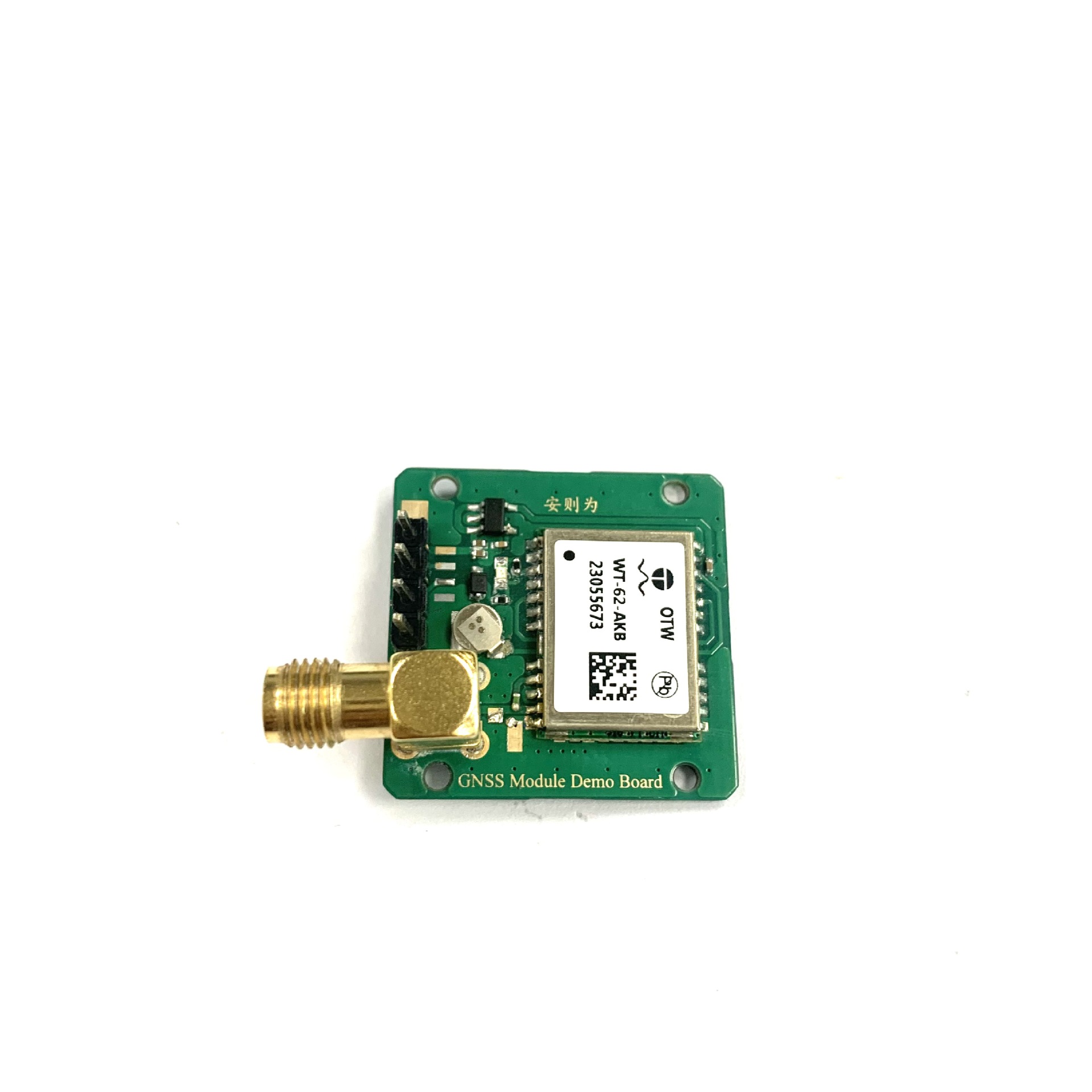 WT-62-AKB board low power high sensitivity GPS single BD satellite positioning module supports B1I and B