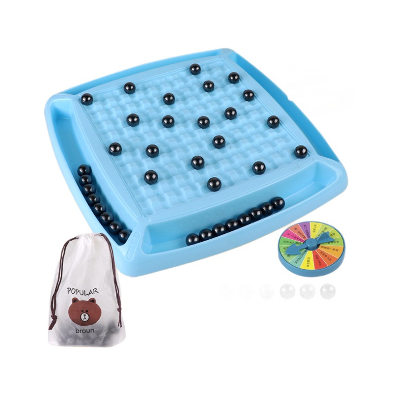 Inducción magnética para niños populares ajedrez rompecabezas casual imán batalla juego de escritorio imán interacción entre padres e hijos