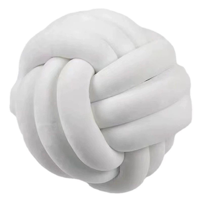 Ins Explosions Knot Новый скандинавский шарик-подушка для дивана Трехпрядный шарик-узел ручной работы