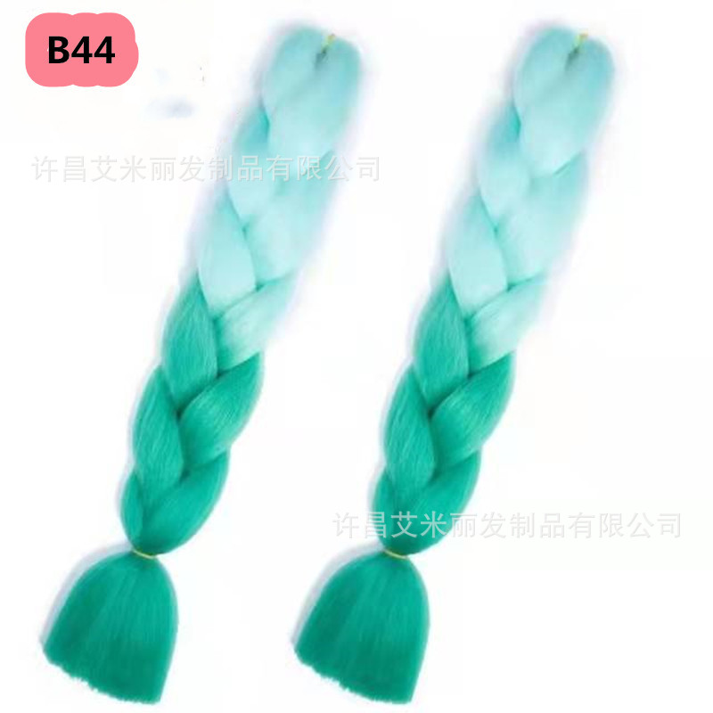 Trenzas africanas con cabello rosa渐 – materiales de alta temperatura, estilo boxeador