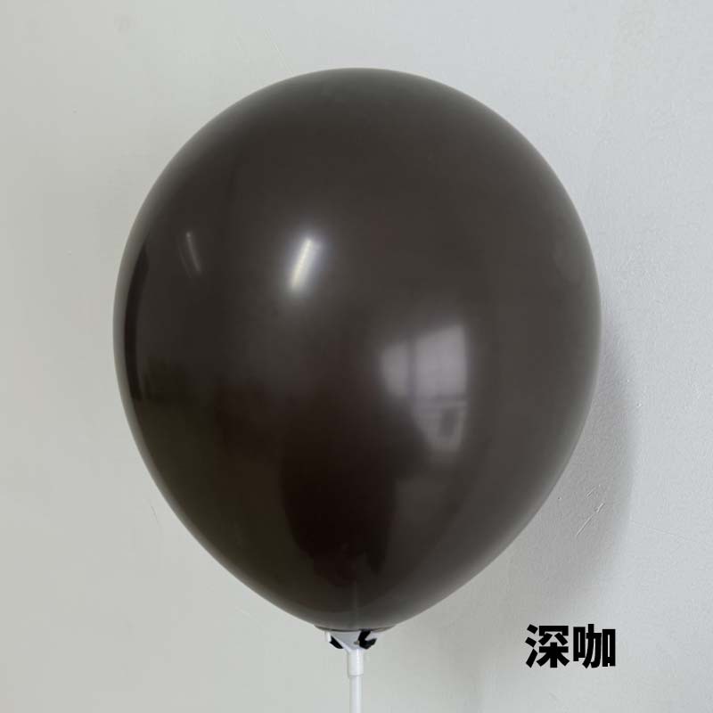 2.2g Globo grueso de 10 pulgadas Decoración de fiesta de cumpleaños Globo mate Decoración de boda Globo de látex retro