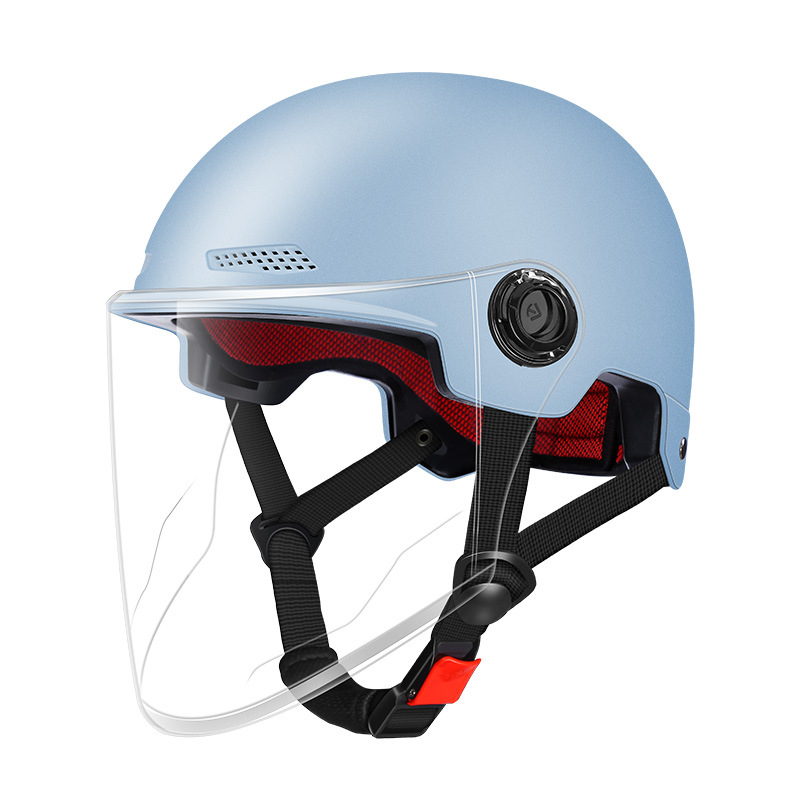 [Personalizado] nuevo casco de certificación estándar nacional 3C, casco de motocicleta eléctrica, casco adulto, casco solar de verano