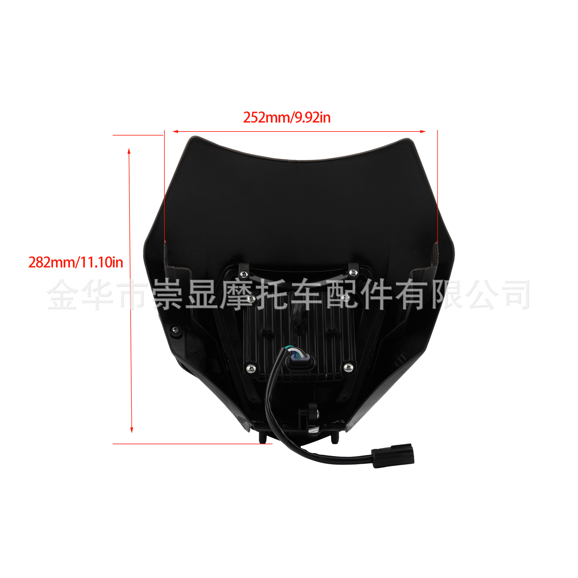 Suitable for Ktm Off-Road Motorcycle Led Headlight Assembly, Front Lighting Headlight, Night Riding Modification Accessories