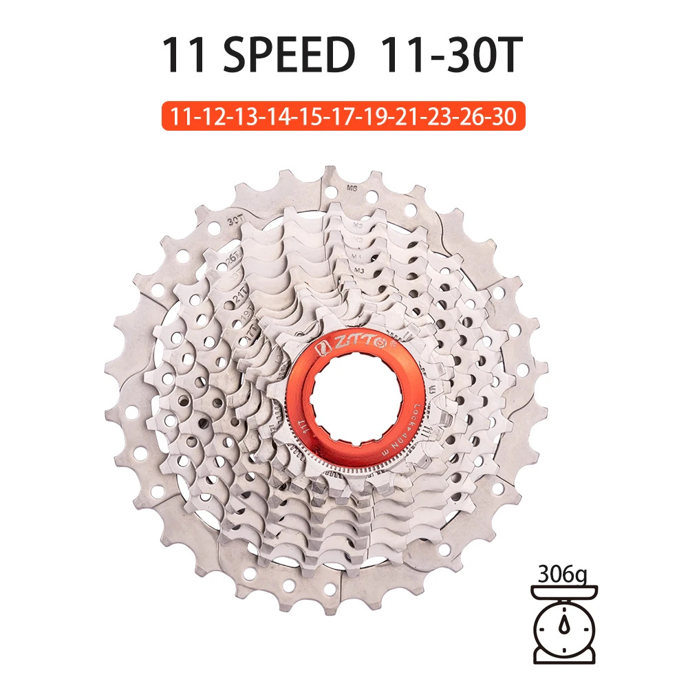 11 velocidades 30T plata