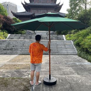 Umbrella Water Tank Outdoor Parasol Base Plastic Umbrella Stand Umbrella Pedestal Sunshade Umbrella Water Filling Sand Filling Simple Base Cool Press