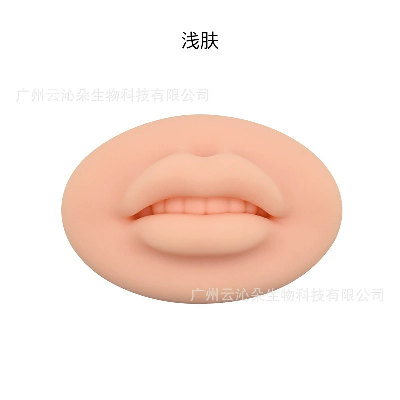 Module, silicone three dimensional realistic practice, in 5d format, plump lips effect