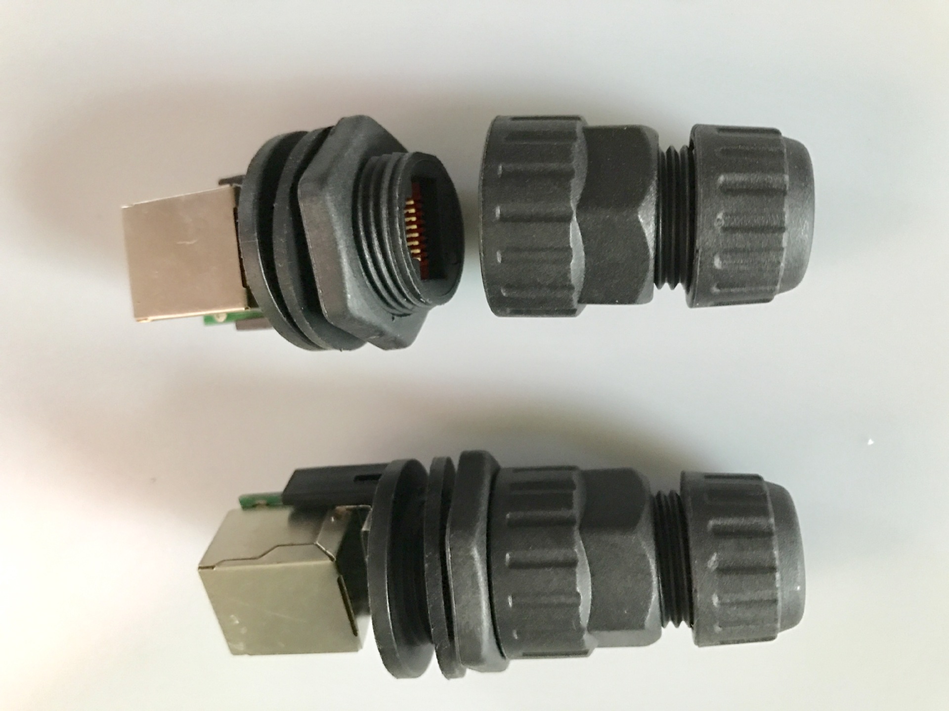 RJ45-M19ǰװʽĸĸˮͷ8p8cˮ