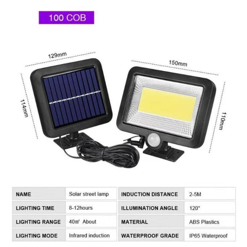 100COB lámpara dividida (función única)