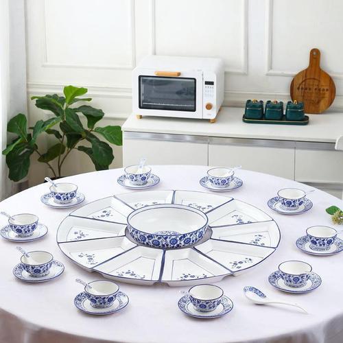 碗碟 家用全套同款陶瓷拼盘碗套餐创意家庭聚餐海鲜菜盘子