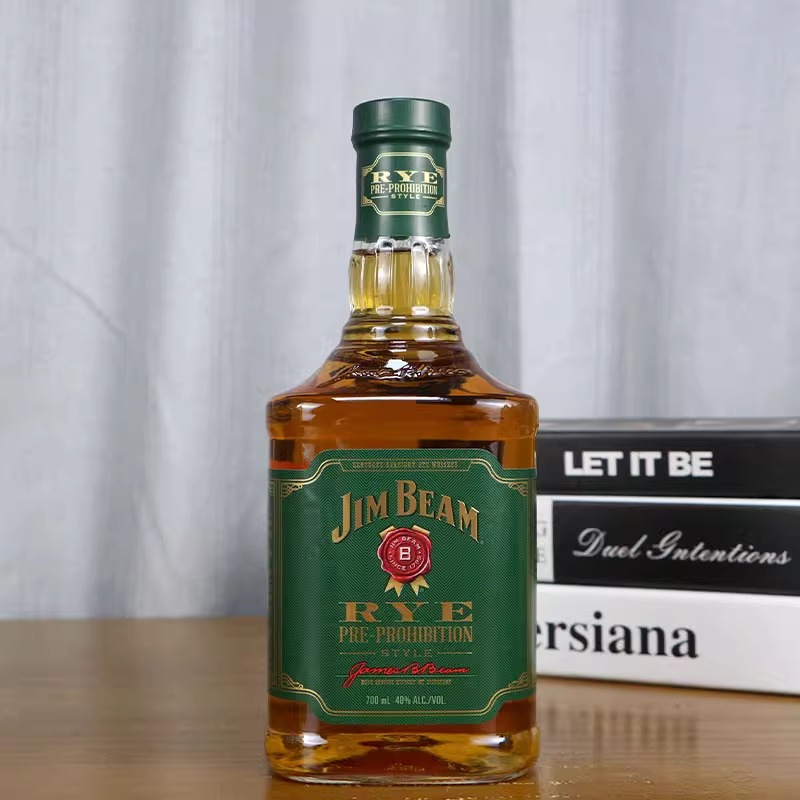 金宾黑麦威士忌 占边黑麦 JIM BEAM RYE 绿标 美国进口洋酒