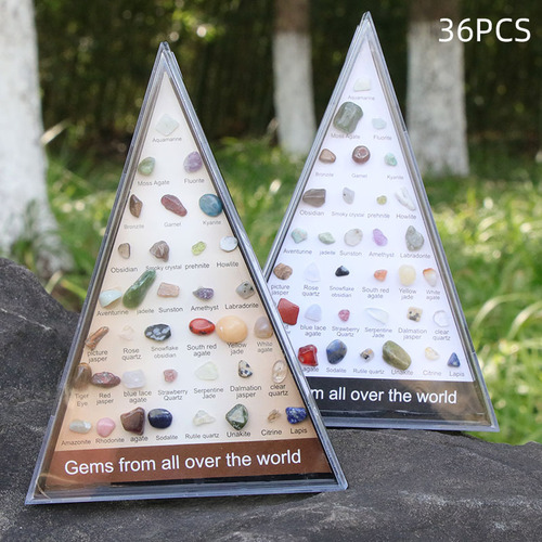 Natural Crystal Agate Gemstone Various Mineral Specimens Geological Teaching Materials