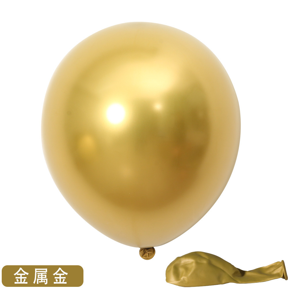 Globos de metal/látex redondos (5"/10"/12"/18") para bodas y cumpleaños al por mayor image 17