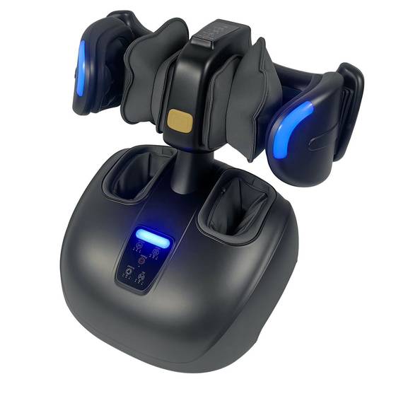 Yi Shu Suo Foreign Trade Split Foot Therapy Machine Household Automatic Foot Kneading Massager Leg Massager