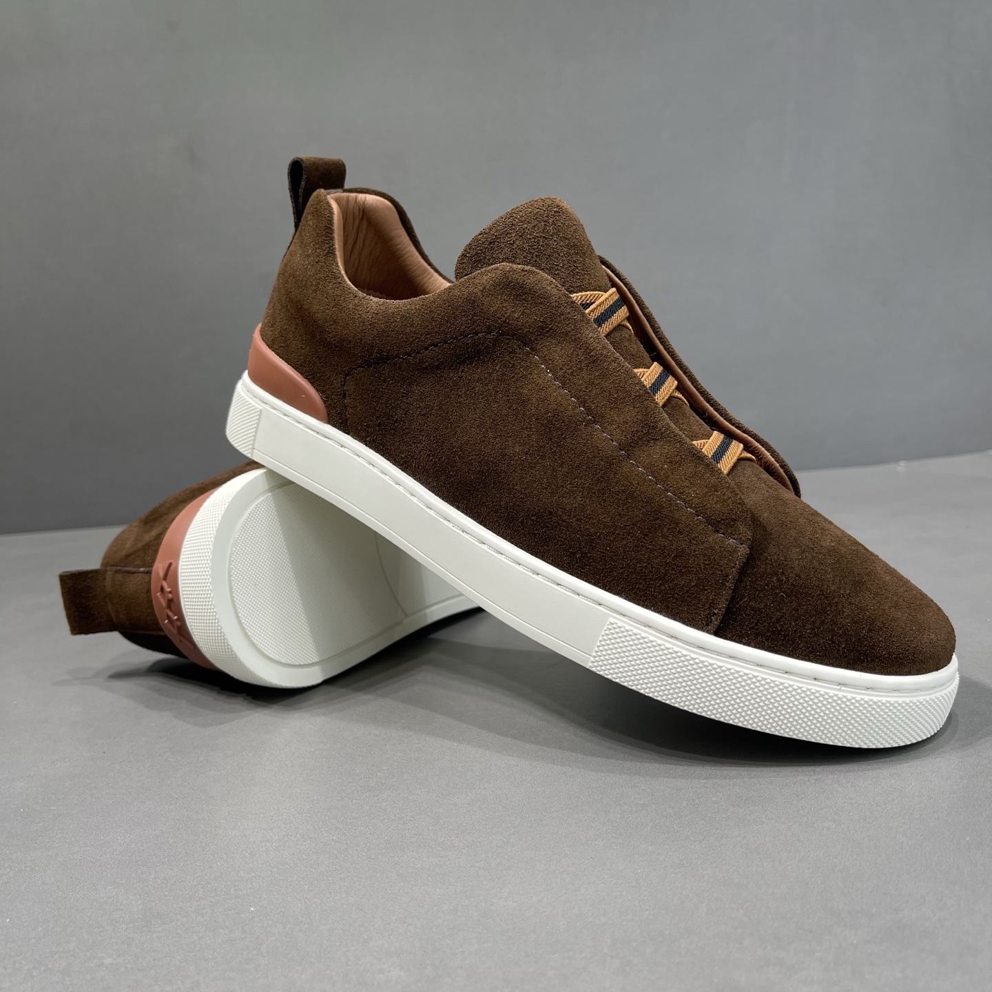 26 Old Money Style Men's Shoes Fashionable Breathable Business High-End Slip-On Genuine Leather Casual Trendy Sneakers Fashionable Dexun Shoes