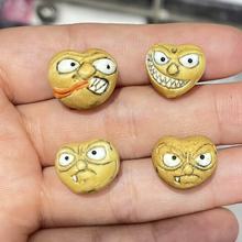 鹿角根付藏传尸陀林主个性搭配古法上色精工设计文玩饰品配件