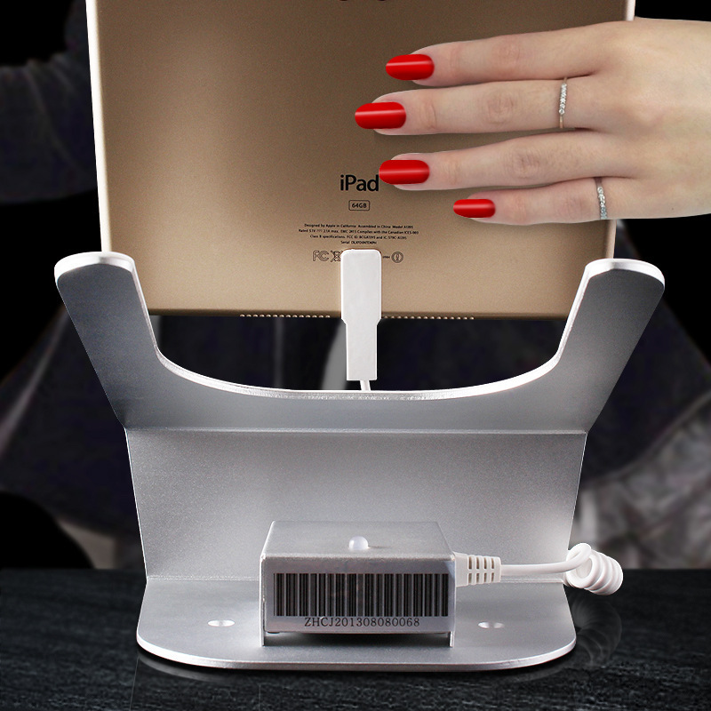 一般的なテクノロジー iPad air2 盗難防止ディスプレイスタンド Huawei 社のタブレットミニ充電アラームに適しています|undefined