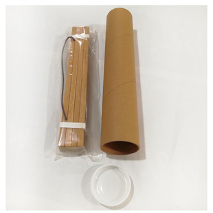Customized Decorative Painting Solid Wood Hanging Scroll Cross-Border Poster Display Stand Wooden Magnetic Frame Strip Paper Tube Packaging Scroll Painting Magnet