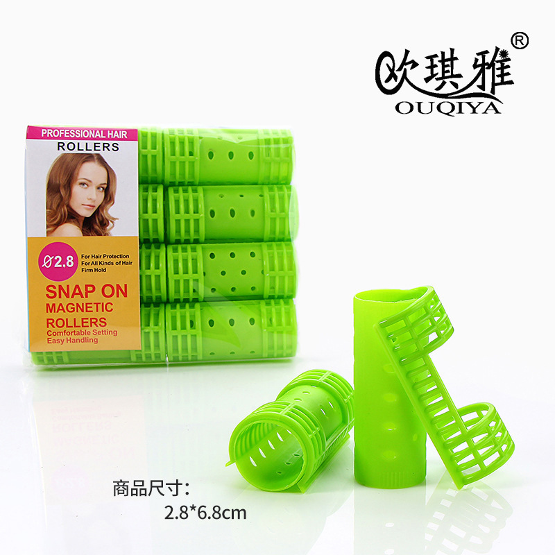 Rollo de pelo de nylon con dientes rollo de pelo esponja rollo de sueño