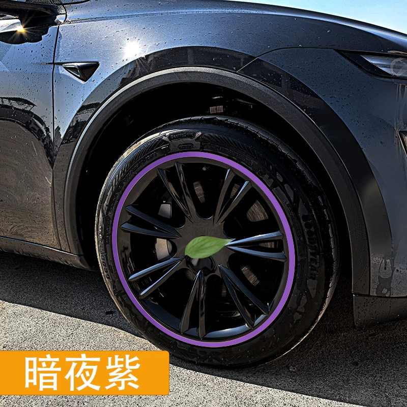 Tesla, hub, wheel, trend modified protective cover, new version, 1819 inch, collision protection