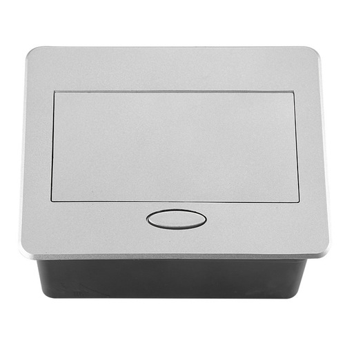 Damping slow rise and pop-up hidden desktop embedded foreign trade European standard German standard French European standard aluminum alloy conference table socket