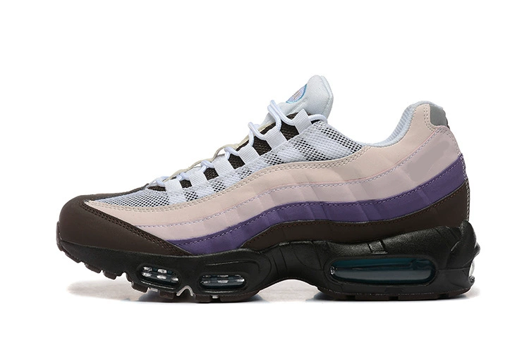 Подлинные мужские кроссовки Nike official AJ низкого верха AIR MAX 95 ретро с воздухоподушкой, проходимость, дышащие кроссовки для спорта и бега