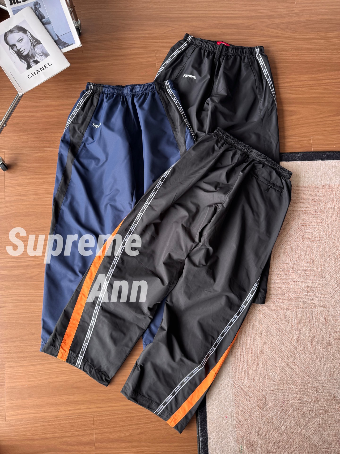 Correct version WEEK12 Logo Track Jacket Contrast color stand collar zipper patchwork sports jacket 5