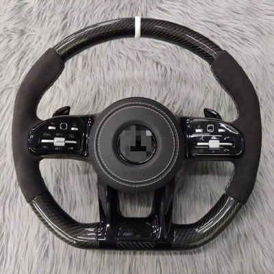 Suitable for Mercedes-Benz old models modified with new AMG carbon fiber steering wheel AECSG-class GLC260GLECLSGTS