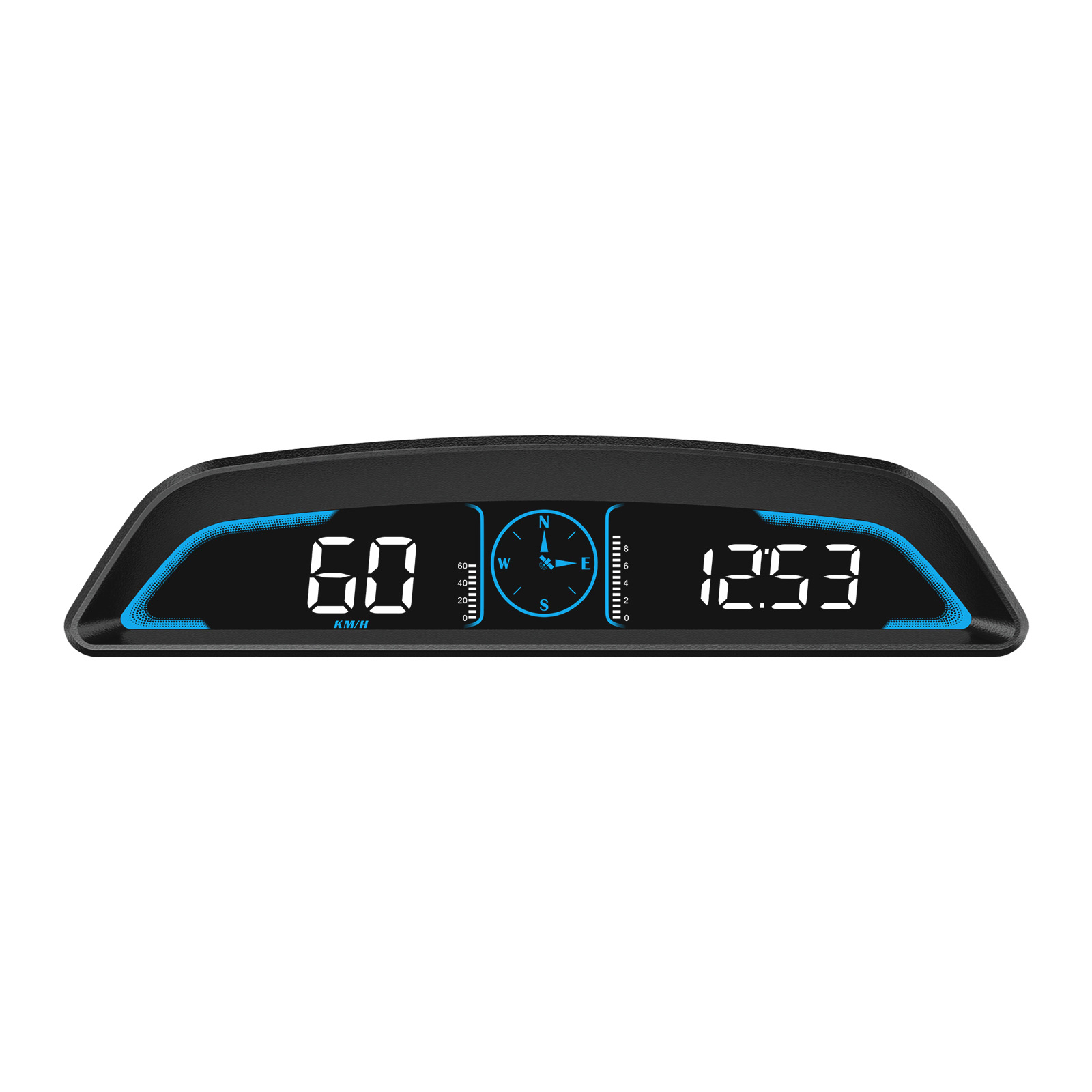 Hud Head-Up Display Gps Universal Head-Up Display High-Definition Hud Speedometer Warning Device Exclusively for Cross-Border Sales