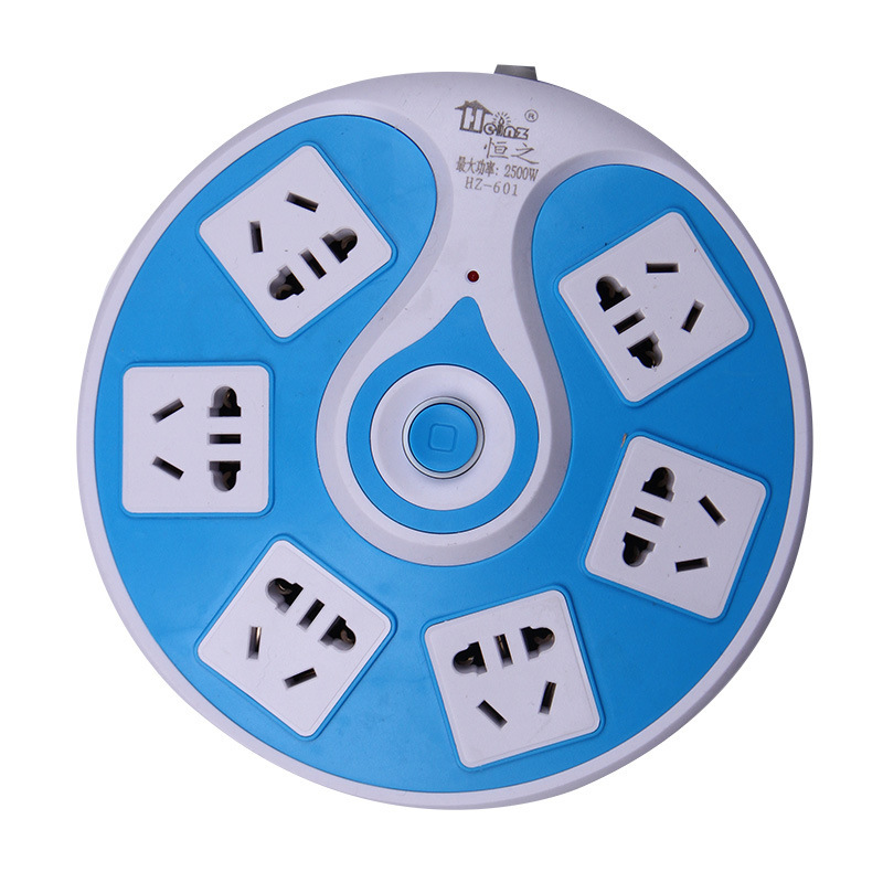 Regalo creativo UFO disco volador redondo enchufe de carga USB enchufe giratorio enchufe argentino enchufe