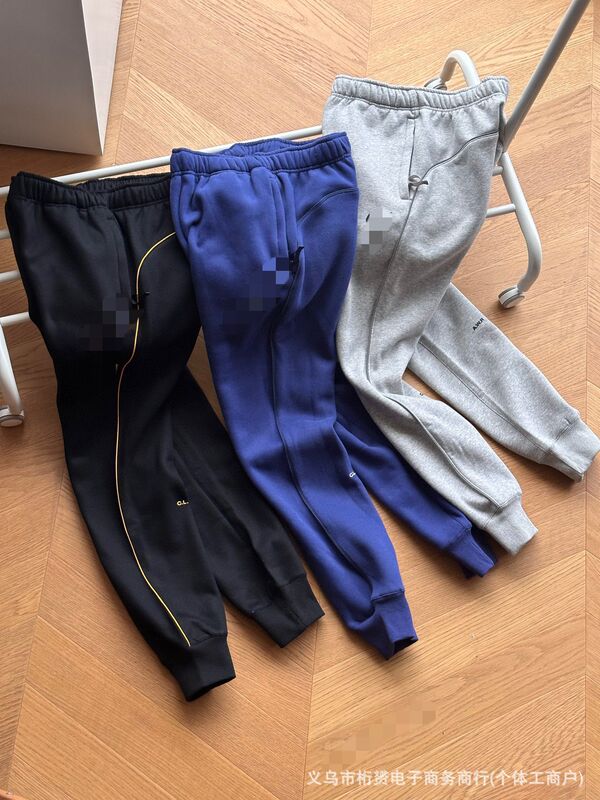 25春秋新款NK联名NOCT男士卫裤 勾子男女同款情侣款休闲裤小脚裤|undefined
