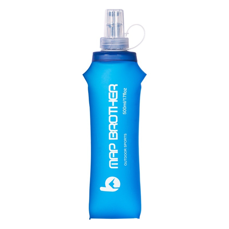 Tuxike Outdoor Sports Soft Water Bottle Soft Water Bag Foldableable Cross-Country Running Water Bag Marathon Portable Water Cup