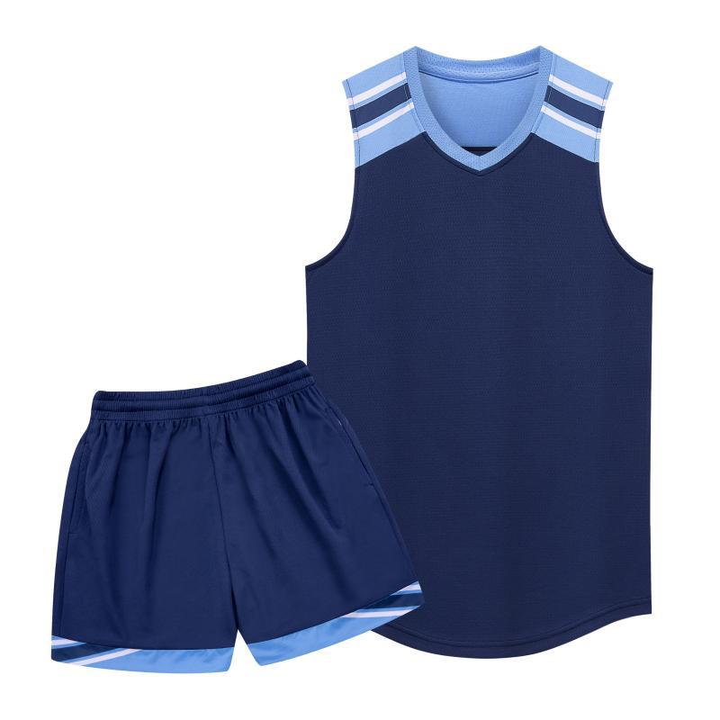 Cross-border American Basketball Clothes suit Men's and Children's Jersey Summer Quick-drying Training Competition Team Clothes Can be Printed