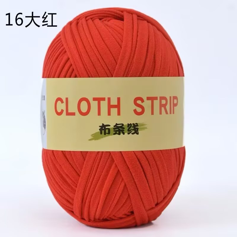 Gran gancho de línea de tela muñeca zapatillas de almacenamiento cesto cojín manta ganchillo DIY material casero tela gruesa trenzado