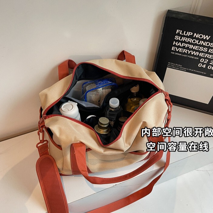 干湿分离健身包大容量手提休闲轻便行李袋男女防泼水可扩展旅行包|undefined