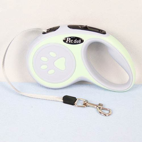 New traction rope for walking the dog with one button braking retractable traction rope manufacturer small and medium-sized cat dog leash