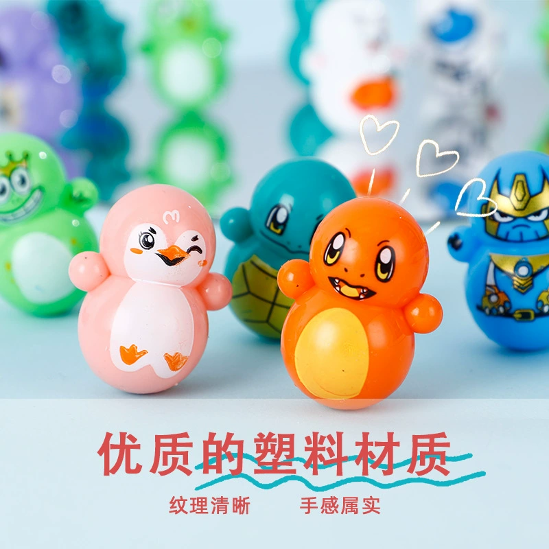Мультяшная неваляшка-кукла, игрушка, настольная игра, тигр