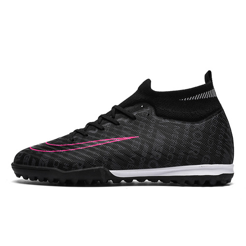 New Football Shoes for Men and Women, Crumb Rubber Training Shoes TF Crumb Rubber AG Long Rubber for Adults, Students, Competition and Training, Children's Sports Shoes