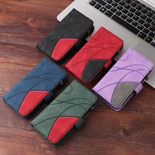 适用iPhone17PROMAX双色拼接九卡拉链包三星S26U多功能插卡皮套