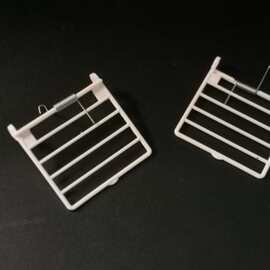 鸟笼修补门，塑料弹簧门，方便扯卸，鸟笼专用配件