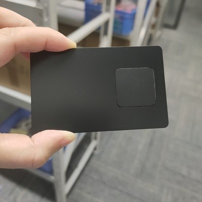 Глупая черная боковая отверстие NFC Card