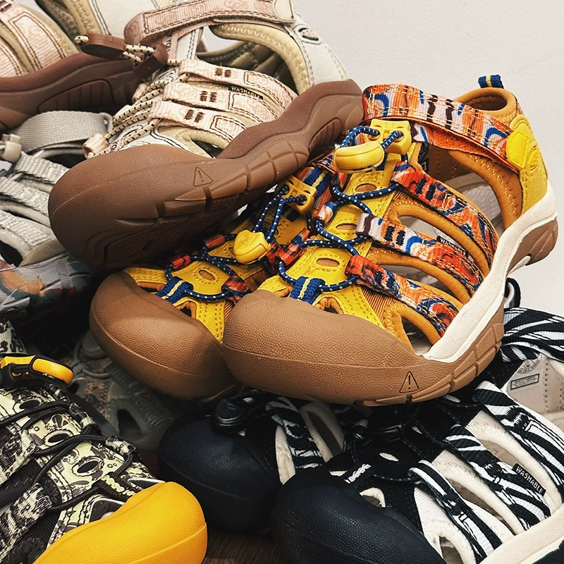 Xiaohongshu рекомендует ~ NewportH2 уличные летние детские сандалии Baotou на легкой подошве для альпинизма и пешего туризма, пляжные сандалии