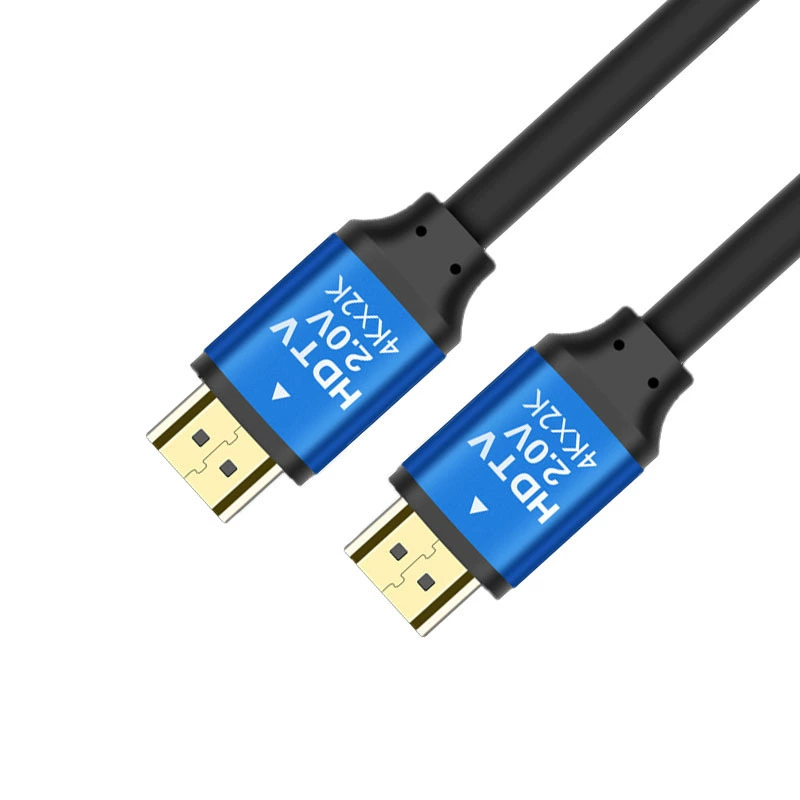 HDMI кабель алюминиевый сплав 2К4К HDMI высокое разрешение кабель версии 2.0 19+1 HDMI сет-тв коробка соединение