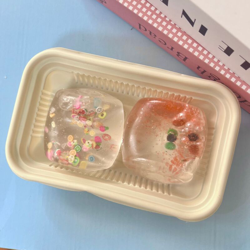 小红书同款藕粉捏捏乐解压水果玩具慢回弹发泄减压儿童玩具批发|undefined